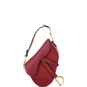 Christian Dior Mini Saddle Handbag Leather
